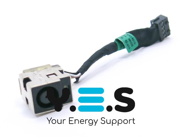 Розʼєм живлення для ноутбука HP G4, G4-2000, G4-2149se, g4-2235dx, g4-2275dx, g4-2200la 7.4*5.0 central pin з кабелем (676708-SD1)