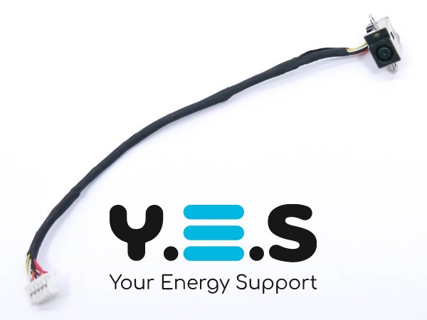 Роз’єм живлення для ноутбука HP Envy 17-1000/17-2000/17-2100/17T-2000 з кабелем (4.5*3.0+Pin)