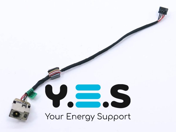 Розʼєм живлення для ноутбука HP Envy 6-1000 71737-SD6/698659-SD1 (4.8×1.7) з кабелем