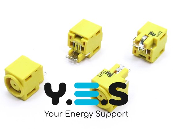 Розʼєм живлення (DC Jack) для Lenovo ThinkPad T410/T410i 45M2893 7.8×5.5 з центральним піном