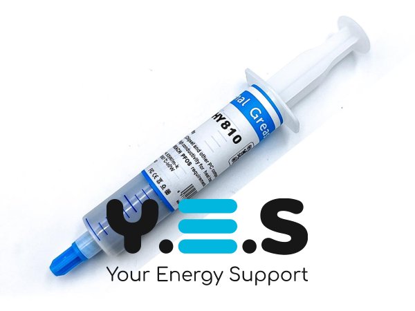 Термопаста Halnziye HY810 Carbon Grey 20 г (шприц), 4.63 Вт/м·К, Rth 0.0087 с/Вт (HY810-TU20G)