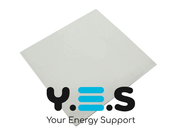 Термопрокладка силіконова Halnziye HY100 для ноутбука 100×100×1.0 мм, 4W/m·K, сіра, -40…+200°C