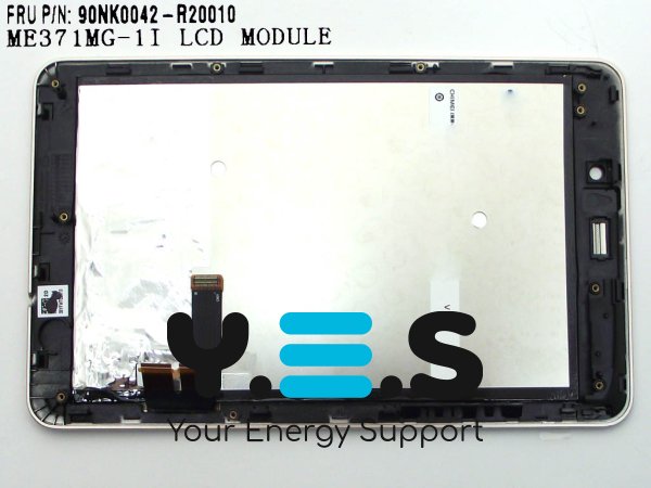 Дисплейний модуль ASUS ME371 7.0" Black з рамкою (матриця+тачскрін) Original