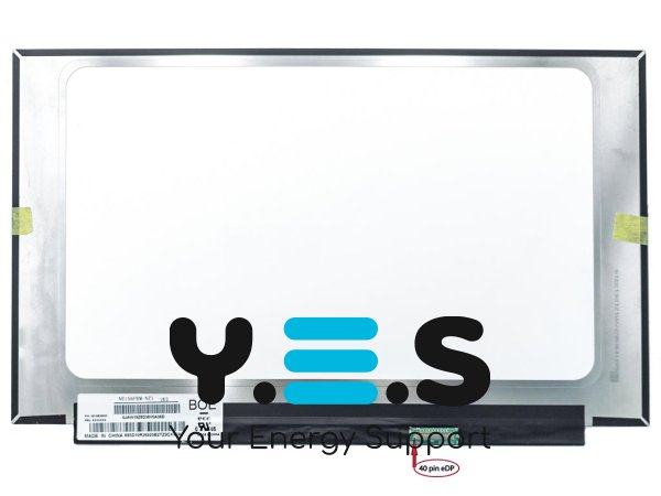 Уцінка! Матриця BOE NE156FHM-NZ1 15.6" IPS FHD 240Hz eDP 40pin матова Slim без кріплень