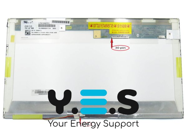 Уцінка! Матриця 15.6" CCFL глянцева 1366×768, 30pin справа зверху, Samsung LTN156AT01
