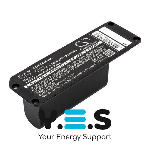 Акумулятор Cameron Sino 063404 (CS-BSE404XL) для BOSE Soundlink Mini 413295, 3400 мА·год