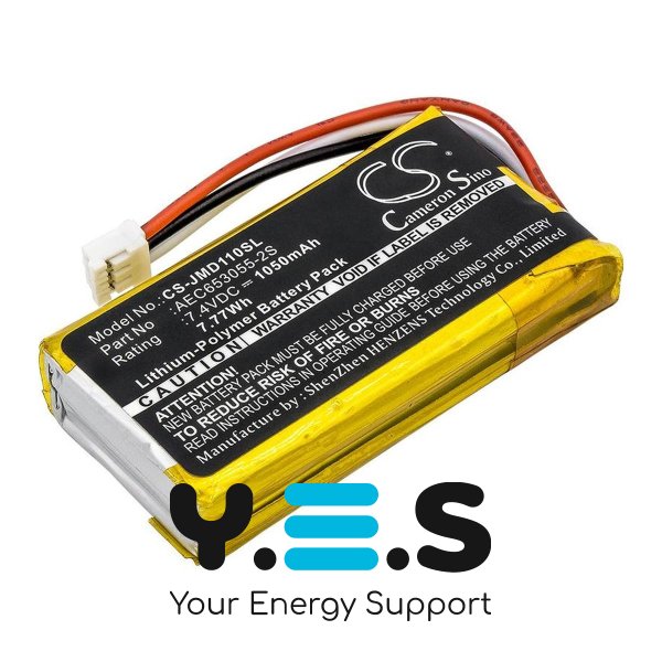 Акумулятор Cameron Sino AEC653055-2S (CS-JMD110SL) для JBL Flip 1, 1050 мА·год