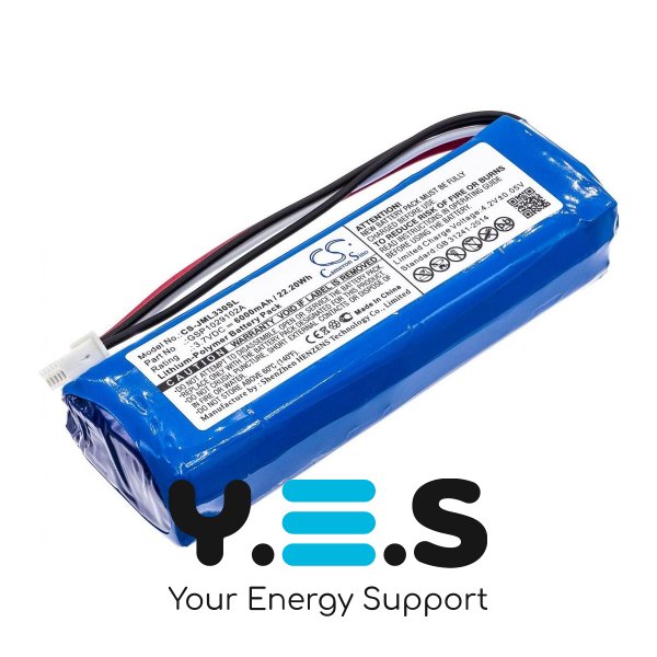 Акумулятор Cameron Sino GSP1029102A (CS-JML330SL) для JBL Charge 3, 6000 мА·год