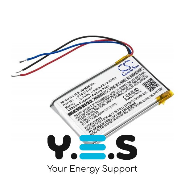 Акумулятор Cameron Sino FT403048P (CS-JMM200SL) для JBL Micro 2 / Micro II, 600 mAh