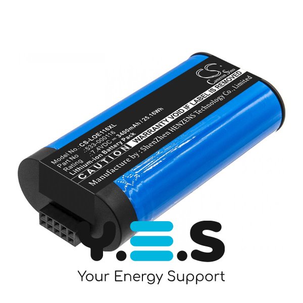 Акумулятор Cameron Sino 533-000116 (CS-LOE116XL) для Logitech UE MegaBoom 1, 3400 мА·год