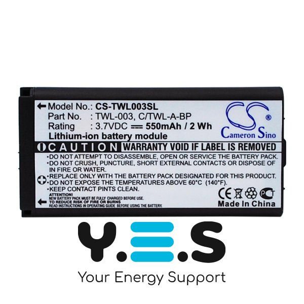 Акумулятор Cameron Sino TWL-003 (CS-TWL003SL) для Nintendo DSi/NDSi 550 mAh