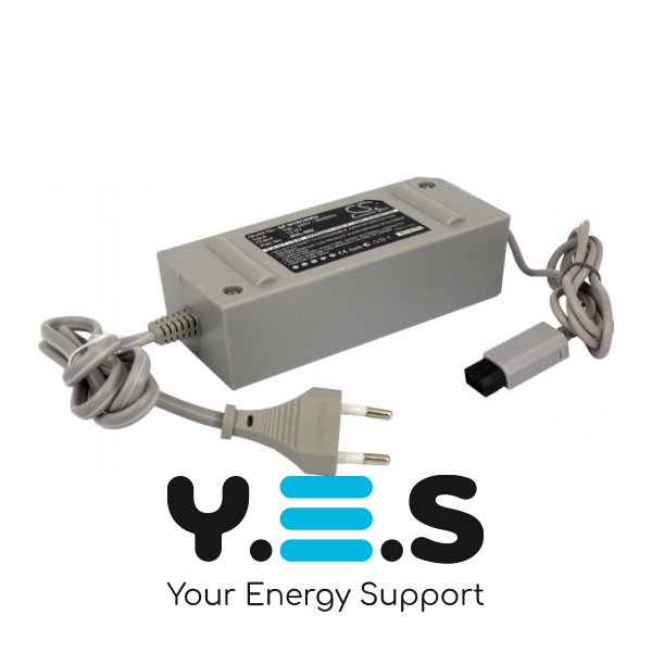 Мережевий адаптер-зарядка Nintendo RVL-002 для Wii, Cameron Sino DF-NTW100EU