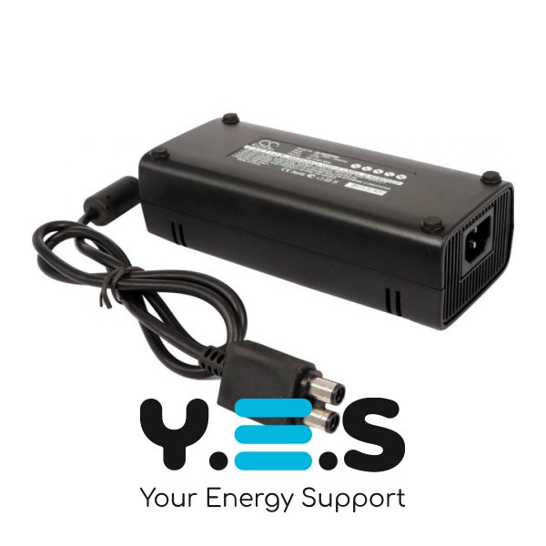 Мережевий адаптер-зарядка Microsoft DE-X360-3206 для Xbox 360 Slim Console (Cameron Sino DF-MX360MD)