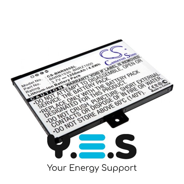 Акумулятор Cameron Sino BNRB1530 (CS-BNR005SL) для Barnes & Noble Nook Classic BNRV100 1250 mAh