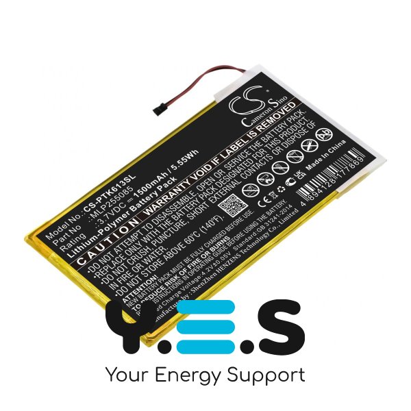 Акумулятор Cameron Sino MLP255085 (CS-PTK613SL) для Pocketbook 611/612, 1500 мА·год