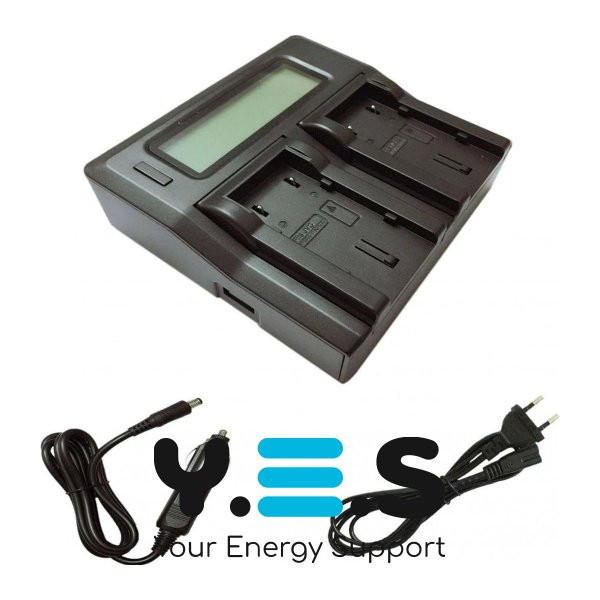 Зарядний пристрій KingMa на 2 акумулятори для JVC BN-VF808U BN-VF815U BN-VF823U