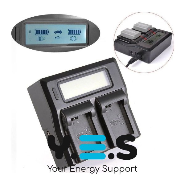 Зарядний пристрій KingMa на 2 акумулятори для Sony NP-FW50