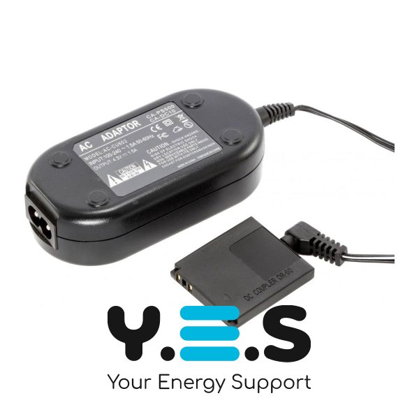 KingMa мережевий адаптер живлення Canon ACK-DC60 Kit + DC-куплер DR-60