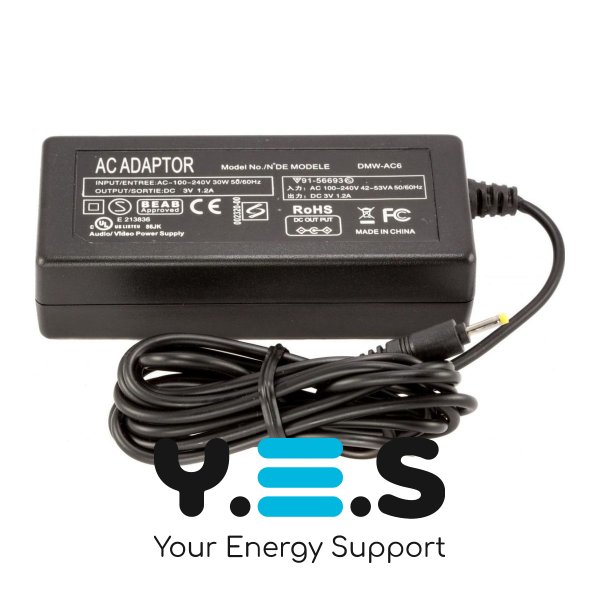 KingMa мережевий адаптер живлення для Panasonic DMW-AC6/DMW-AC6PP