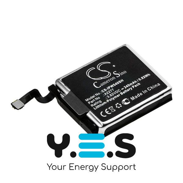 Акумулятор Cameron Sino CS-IPW540SH для Apple Watch Series 5 40mm A2092 (240 мА·год)