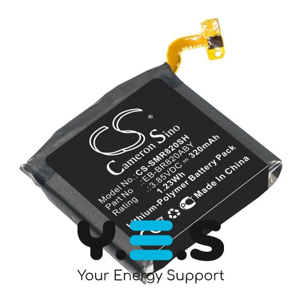 Акумулятор Cameron Sino EB-BR820ABY для Samsung Galaxy Watch Active2 44mm SM-R820/SM-R825 320mAh (CS-SMR820SH)