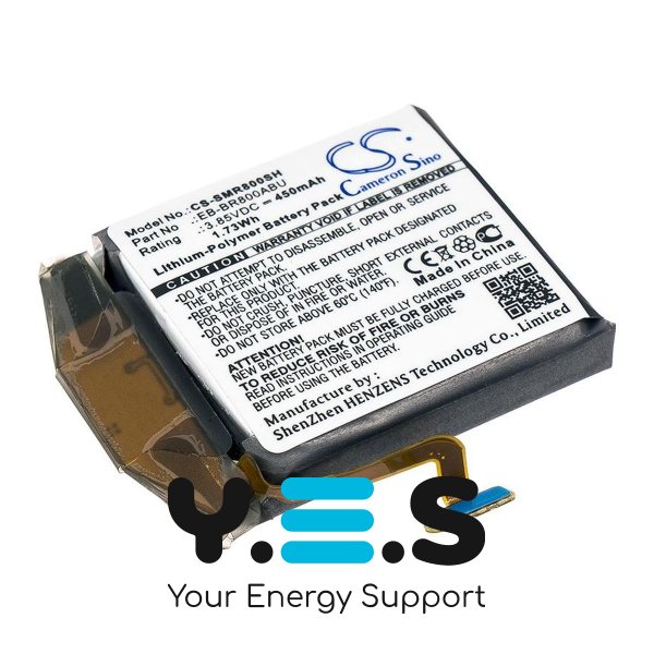 Акумулятор Cameron Sino EB-BR800ABU (CS-SMR800SH) для Samsung Galaxy Watch 46mm SM-R800, 450 mAh