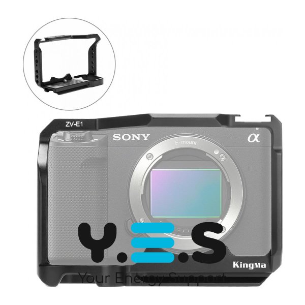 Клітка-риг KingMa ZVE1-RC для камери Sony ZV-E1, алюмінієва cage для аксесуарів