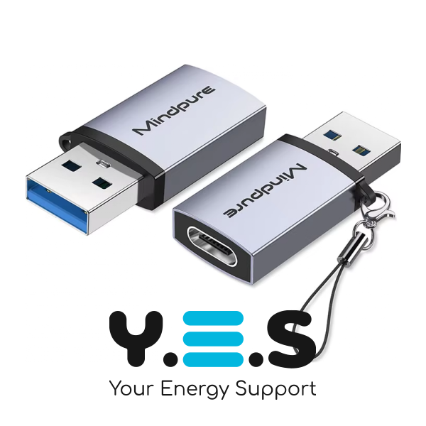 Адаптер Mindpure AD055 USB-A 3.2 Gen2 → USB-C (Type‑C)