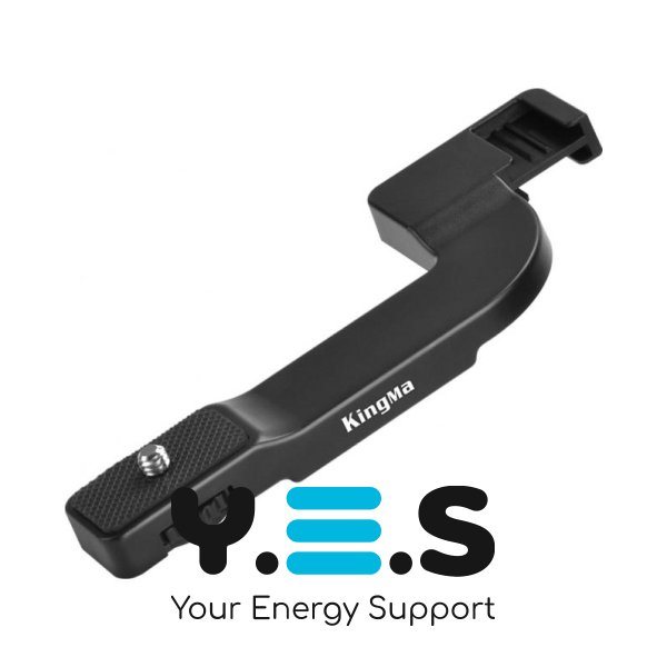 KingMa VL014 кронштейн-подовжувач з 2x Cold Shoe та 2x різьбою 1/4"