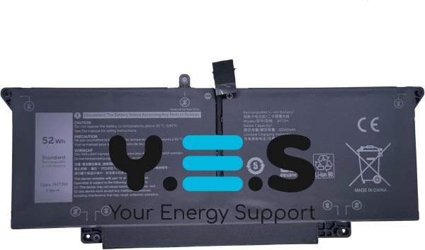 Акумулятор для ноутбука Dell JHT2H Latitude 7410 7310 7.6V 52Wh