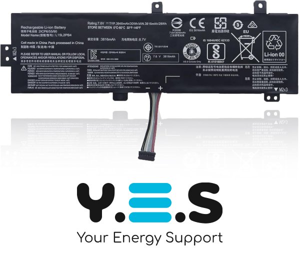 Акумулятор для ноутбука Lenovo L15M2PB4 IdeaPad 310-15 510-15 7.6V 30Wh