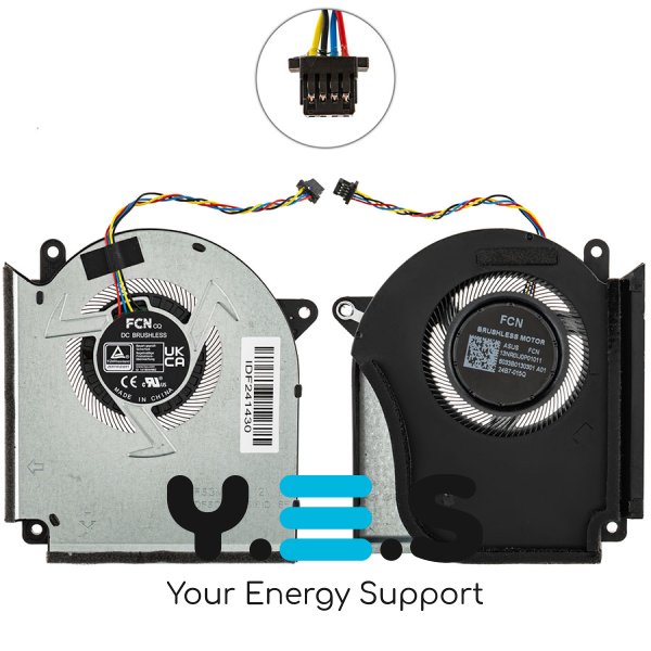 Вентилятор CPU 12V для ноутбука Asus ROG Strix SCAR 16 G614J/G634J Original