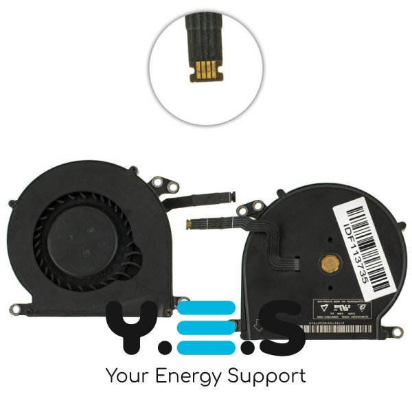 Вентилятор охолодження для ноутбука Apple (A1369, A1370, A1465) Original