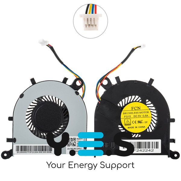 Вентилятор (кулер) для ноутбука Dell XPS 13 9350 Original