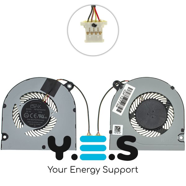 Вентилятор (кулер) для ноутбука Acer Aspire A315-21, A315-31, A515-43G, A315-55