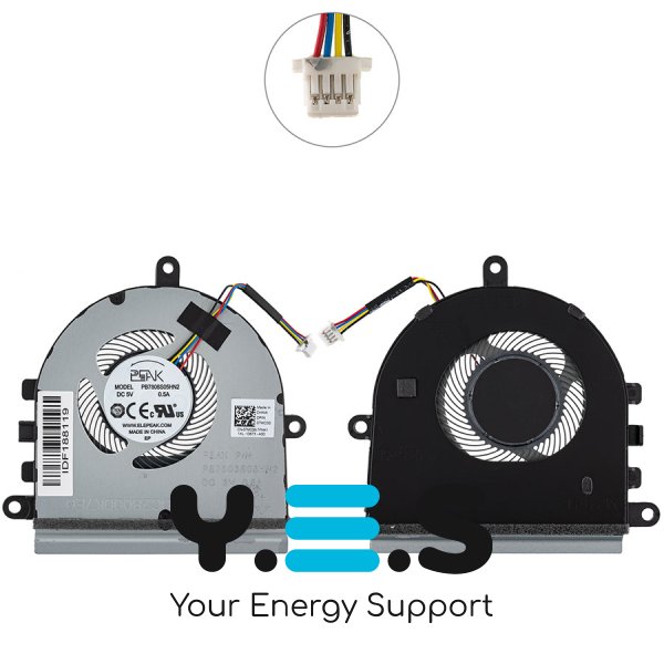 Вентилятор для ноутбука Dell Inspiron 3595, 3501, 5570 Original