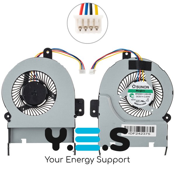 Вентилятор (кулер) для ноутбука ASUS K55A/K55C/X55A/X55C/K55X 13GN8910P010-1 Original