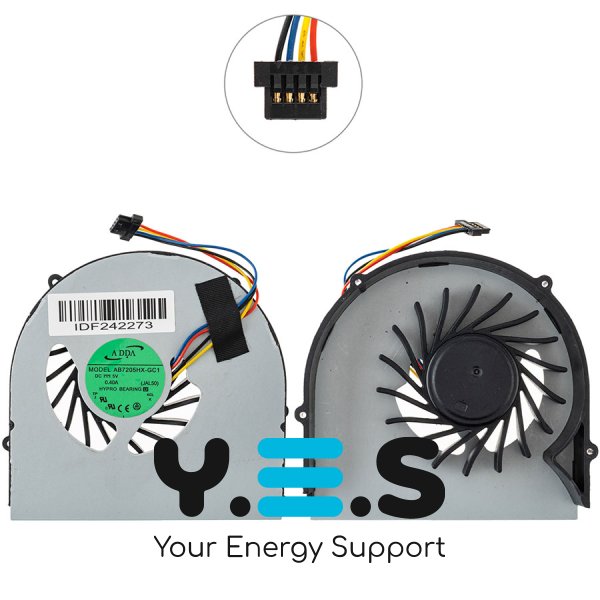 Вентилятор (кулер) для ноутбука Lenovo IdeaPad B560/B565/V560 AD06705HX11DB00 Original