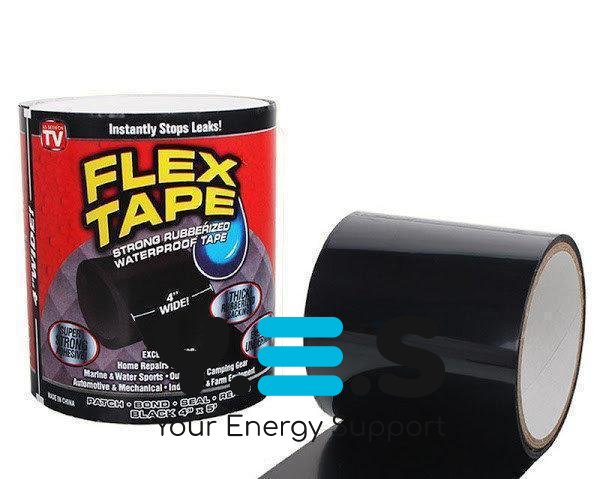 Надміцна водостійка ремонтна стрічка Flex Tape (флекс тейп) для герметизації та ремонту