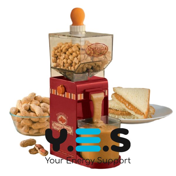 Портативний електричний апарат для приготування арахісової пасти/олії, подрібнювач горіхів