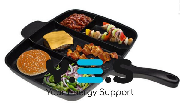 Сковорода Magic Pan 5-в-1 з секціями для одночасного смаження кількох страв