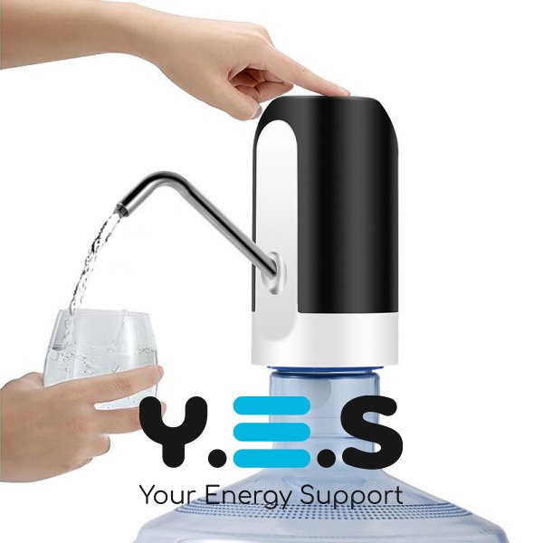 Сенсорна помпа-диспенсер CLEANING PUMP для бутля/кулера (насадка на пляшку)