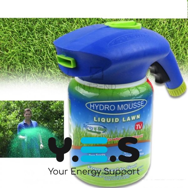 Hydro Mousse рідкий газон: розпилювач для гідропосіву та штучного озеленення