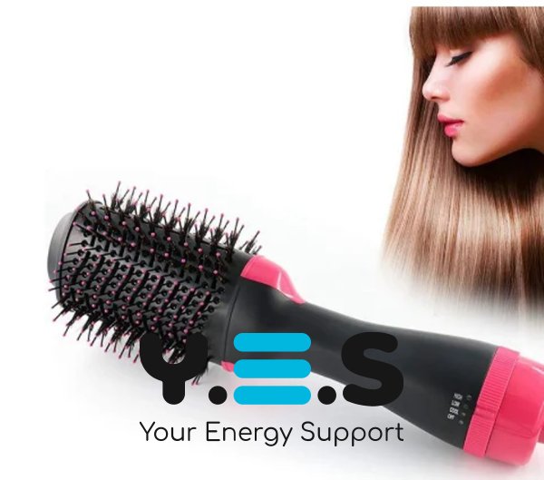 Фен-щітка One Step 3-в-1 з обертанням для укладки волосся (Hair Dryer & Styler)