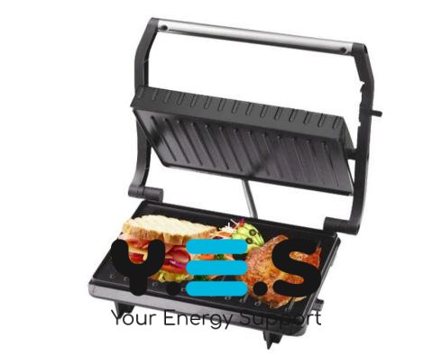 Гриль-притиск Domotec MS 7708 компактний домашній