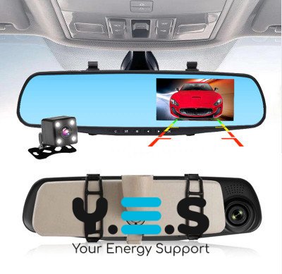 Відеореєстратор-дзеркало DVR L9000 Full HD для авто з двома камерами