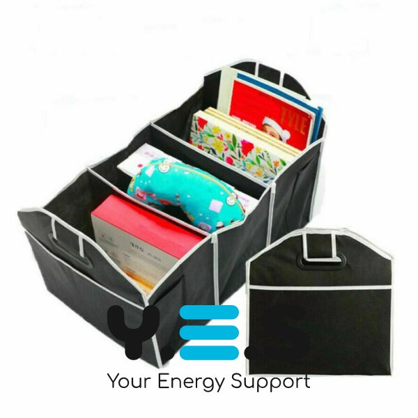 Автомобільний органайзер у багажник Car Boot Organizer — сумка з ручками для авто