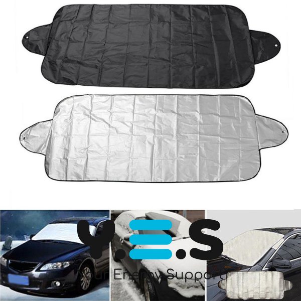 Двостороння накидка-тент на лобове скло авто: захист від пилу та зледеніння