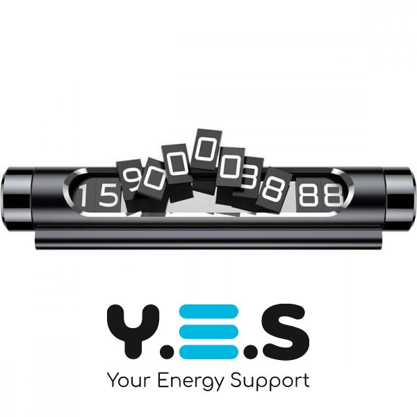 Автовізитка під лобове скло Temporary Parking: тимчасова паркувальна карта з номером телефону, самонабірна табличка