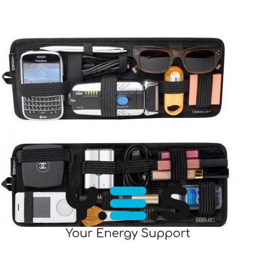 Автоорганайзер Grid-it! на козирок: багатофункціональний холдер для зберігання, чорний